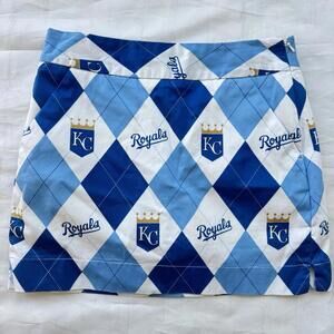 KC Royals Skirt Loudmouth Ladies Golf Sports Women's Skort MLB Small 0 Baseball